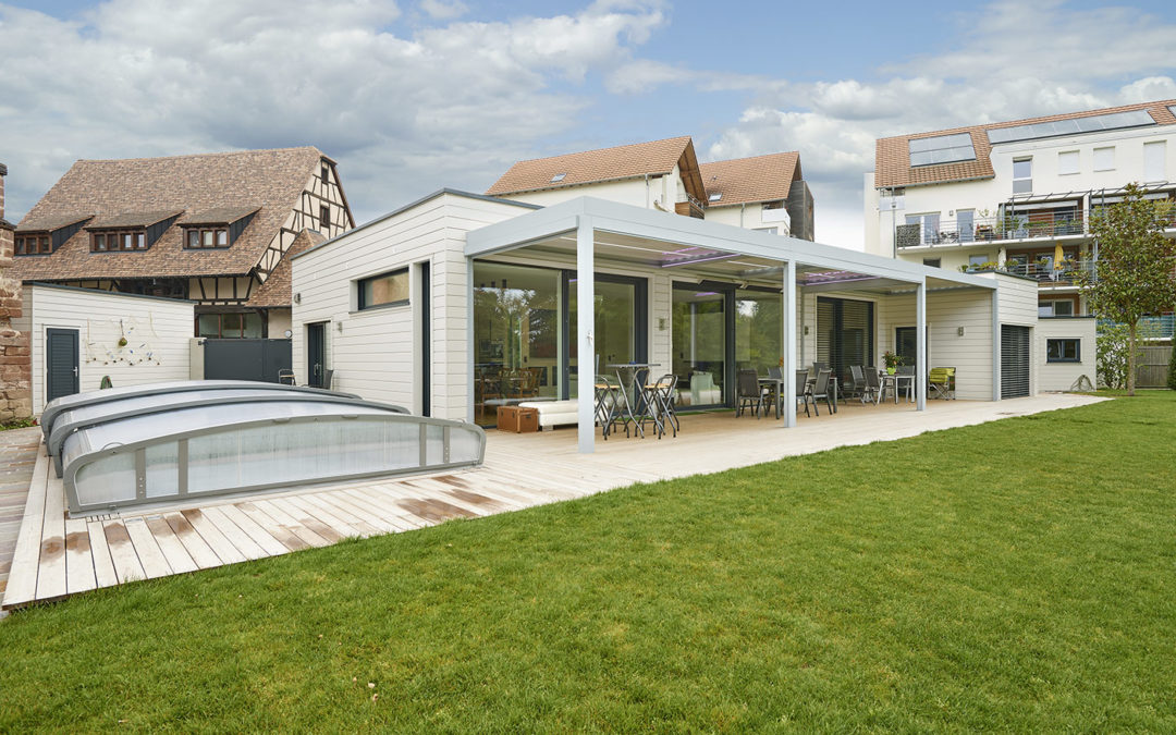 Maison en bois bioclimatique par Polar Life House