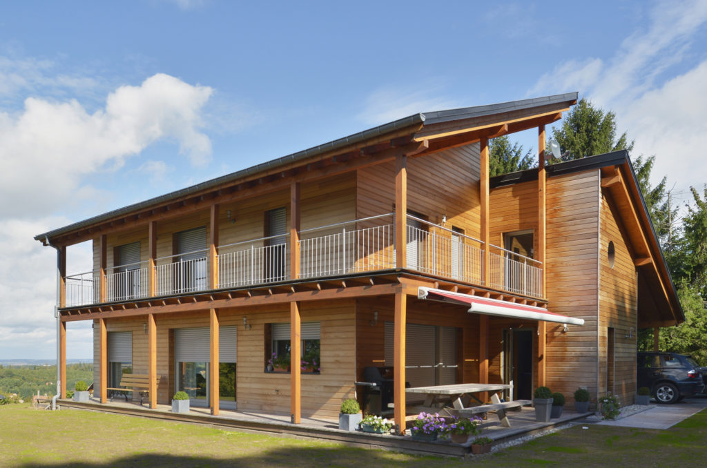 Une maison à ossature bois très bien isolée la maison bois par
