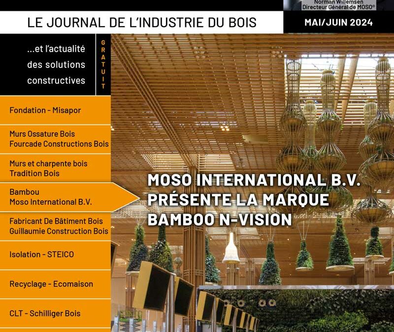 Le nouveau journal de l’industrie du bois, le magazine BOIS & BUSINESS est sorti ! GRATUIT