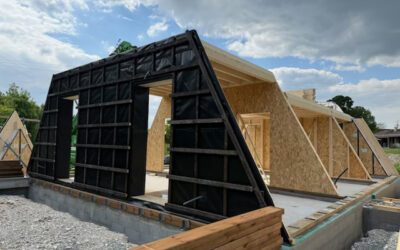 Maison en A en ossature bois par Guillaumie Construction Bois