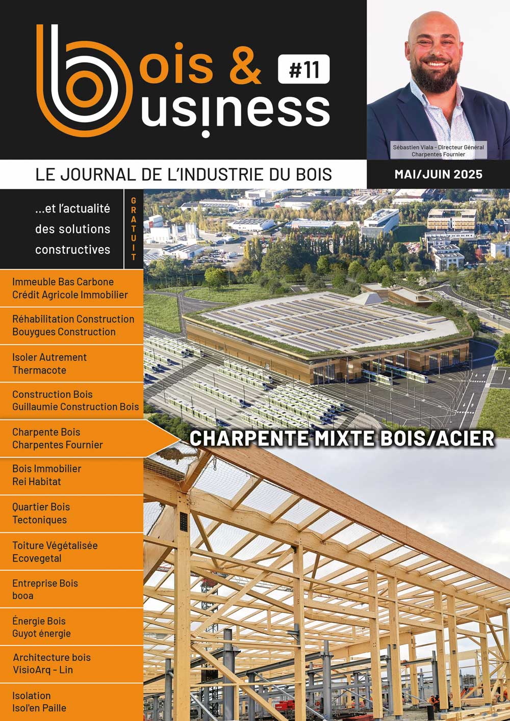 Presse spécialisée industrie du bois. Leader en France