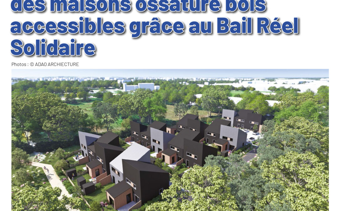 17 maisons neuves à ossature bois