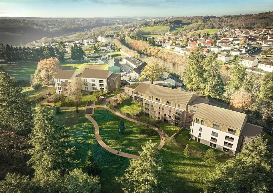 Un projet de transformation de 48 logements avec façades ossature bois isolées en paille hachée.