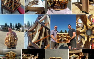 Des jeunes Compagnons du Tour de France créent un chef d’œuvre monumental