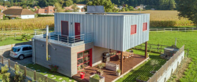 Jolie maison bois design