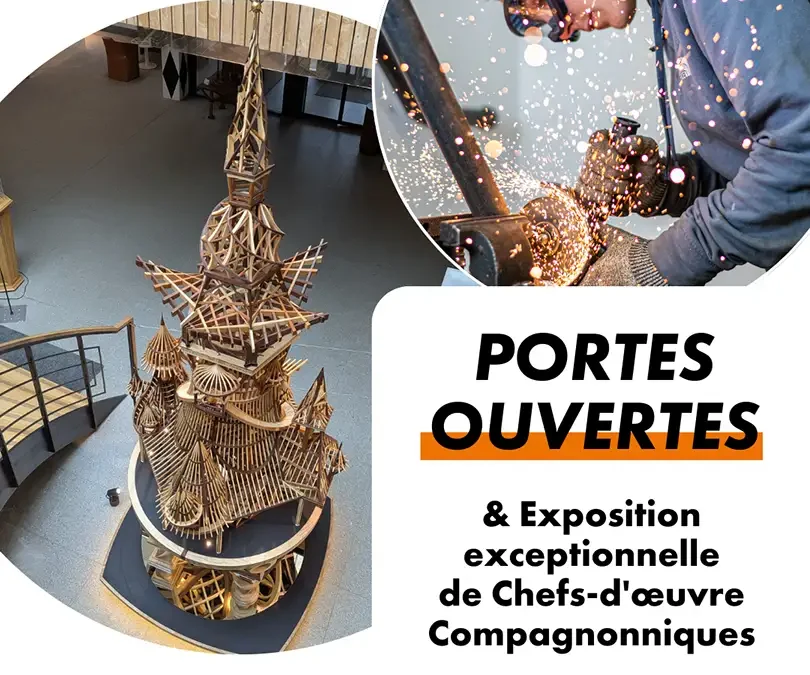 L&rsquo;EcoCampus des Compagnons du Tour de France Occitanie ouvre ses portes au public le samedi 17 janvier 2025, de 9h00 à 17h00.