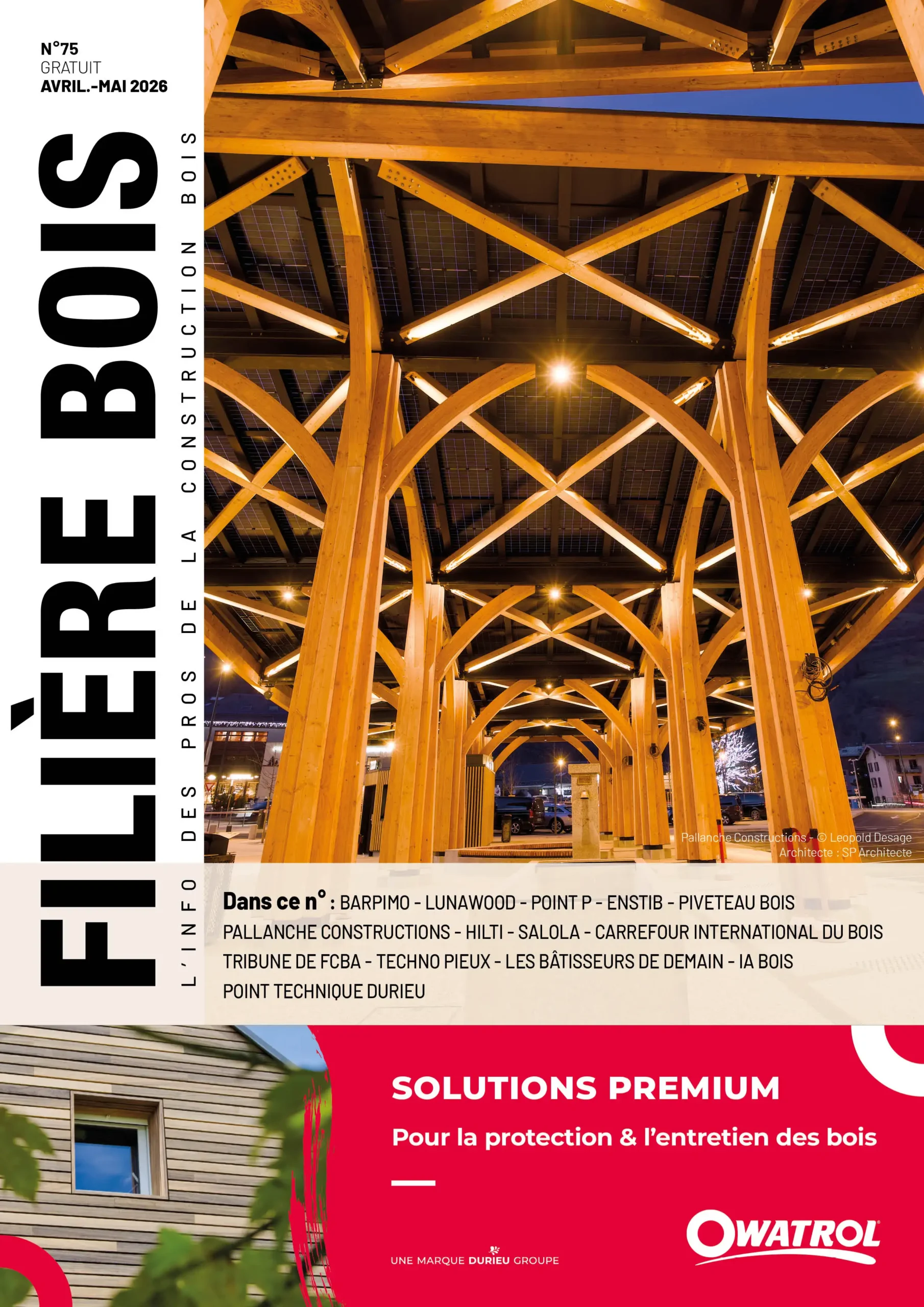magazine Filière Bois leader en France Filière Bois Mag