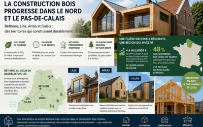 Construction bois Béthune, Lille, Calais, Arras : la filière régionale en chiffres