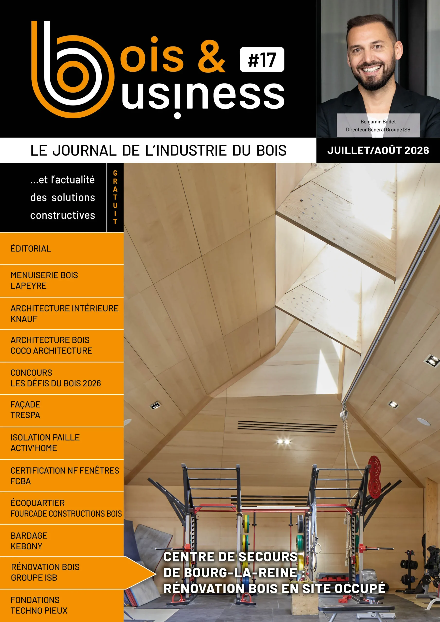 nouveau magazine bois and business Nouveautés bâtiment