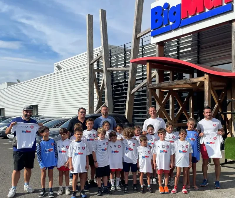 Engagement territorial : BigMat Camozzi partenaire du Lions Auch Handball Club