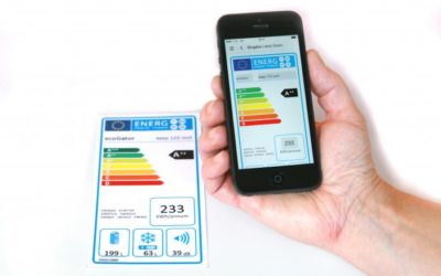 Une app vous assiste pour lire l’étiquette énergie des appareillages