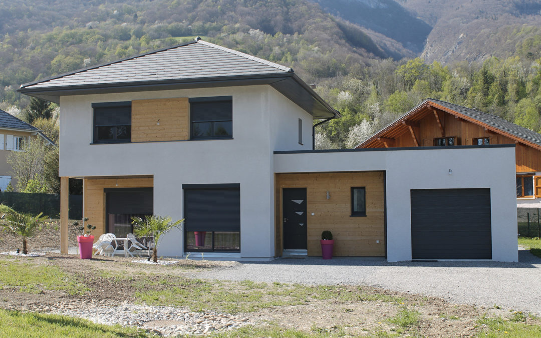 Maison à ossature bois RT2012 en Savoie