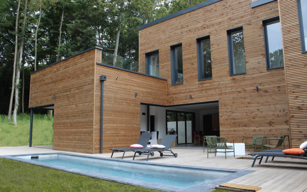 Open House, maison à ossature bois par Maison Bois Cruard