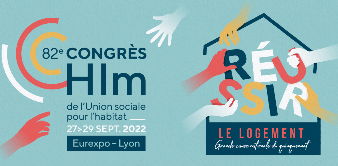 Congrès HLM à Lyon Eurexpo du 27 au 29 septembre 2022