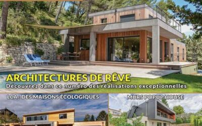 Éco Maison Bois le nouveau numéro est sorti. Architecture en bois, maison écologique, maison saine et le dossier isolation.