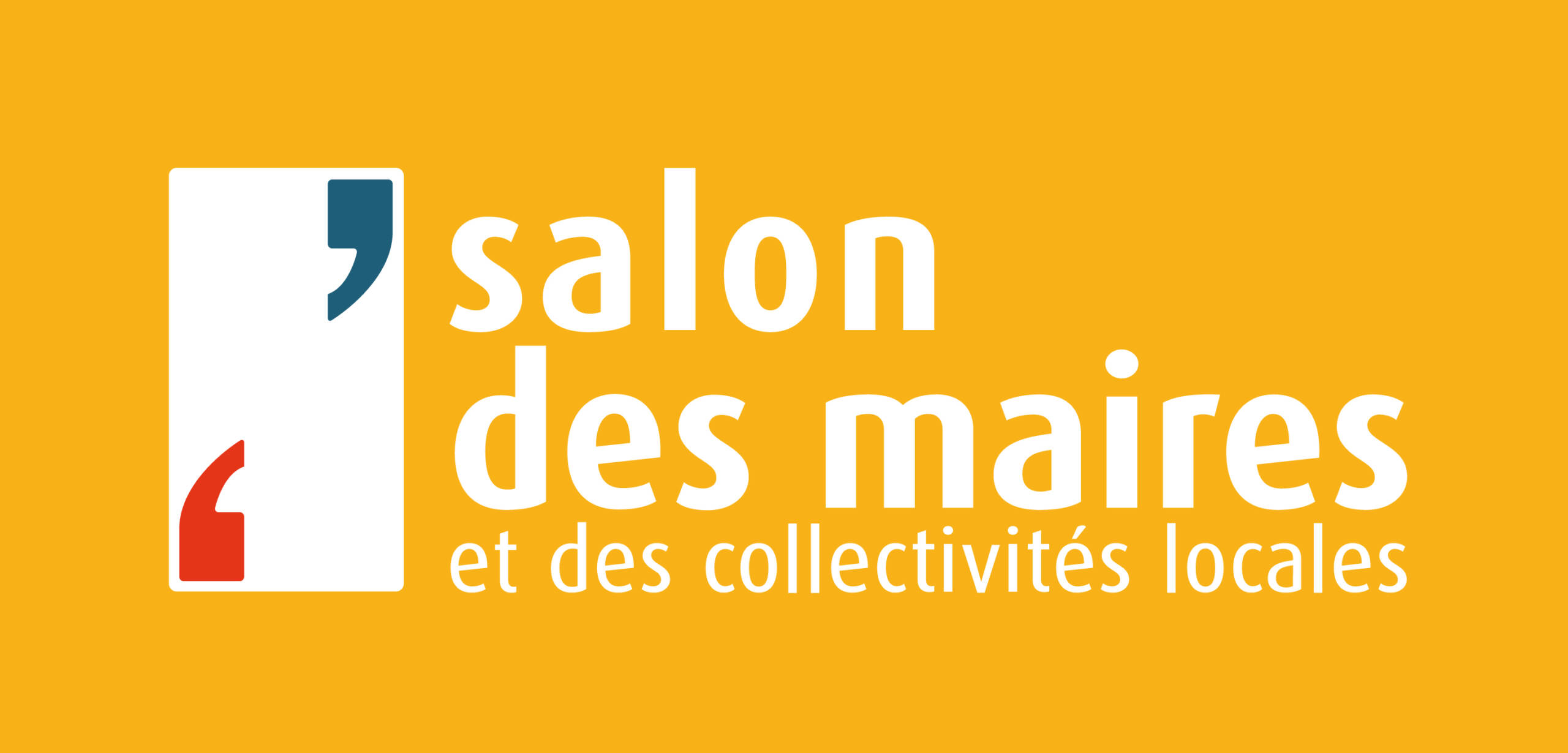 Salon de Maires et des collectivités locales du 22 au 24 novembre porte de Versailles.