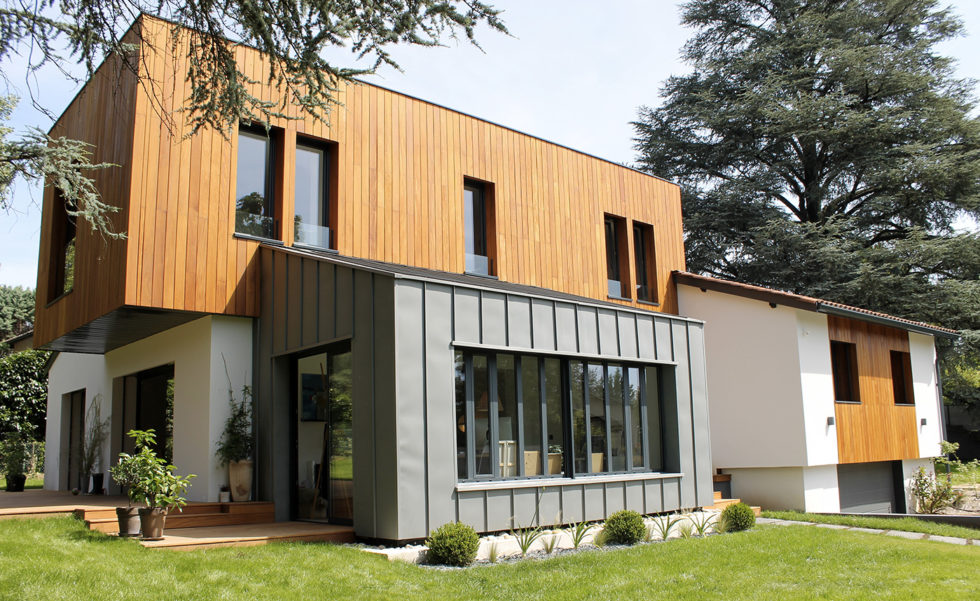 Maison contemporaine par Casaboa - la maison bois par maisons-bois.com