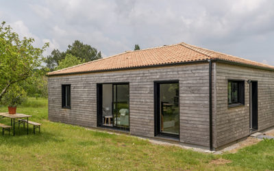 L’élégance d’une maison bois « optimisée »  par Macoretz Bois